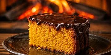 Bolo de Cenoura Caseiro